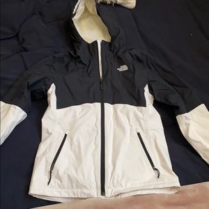 North face rain coat